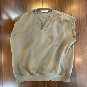 Fear-of-god Men's Khaki and Green Vest